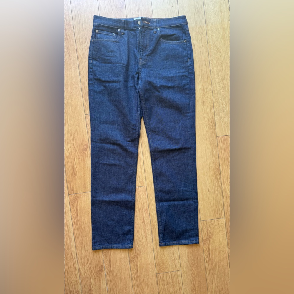 Everlane Blue Straight Jeans Timeless Style